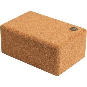 Yoga Block - Fine-Grain Cork Block, Yoga Equipment, Home Gym Accessory